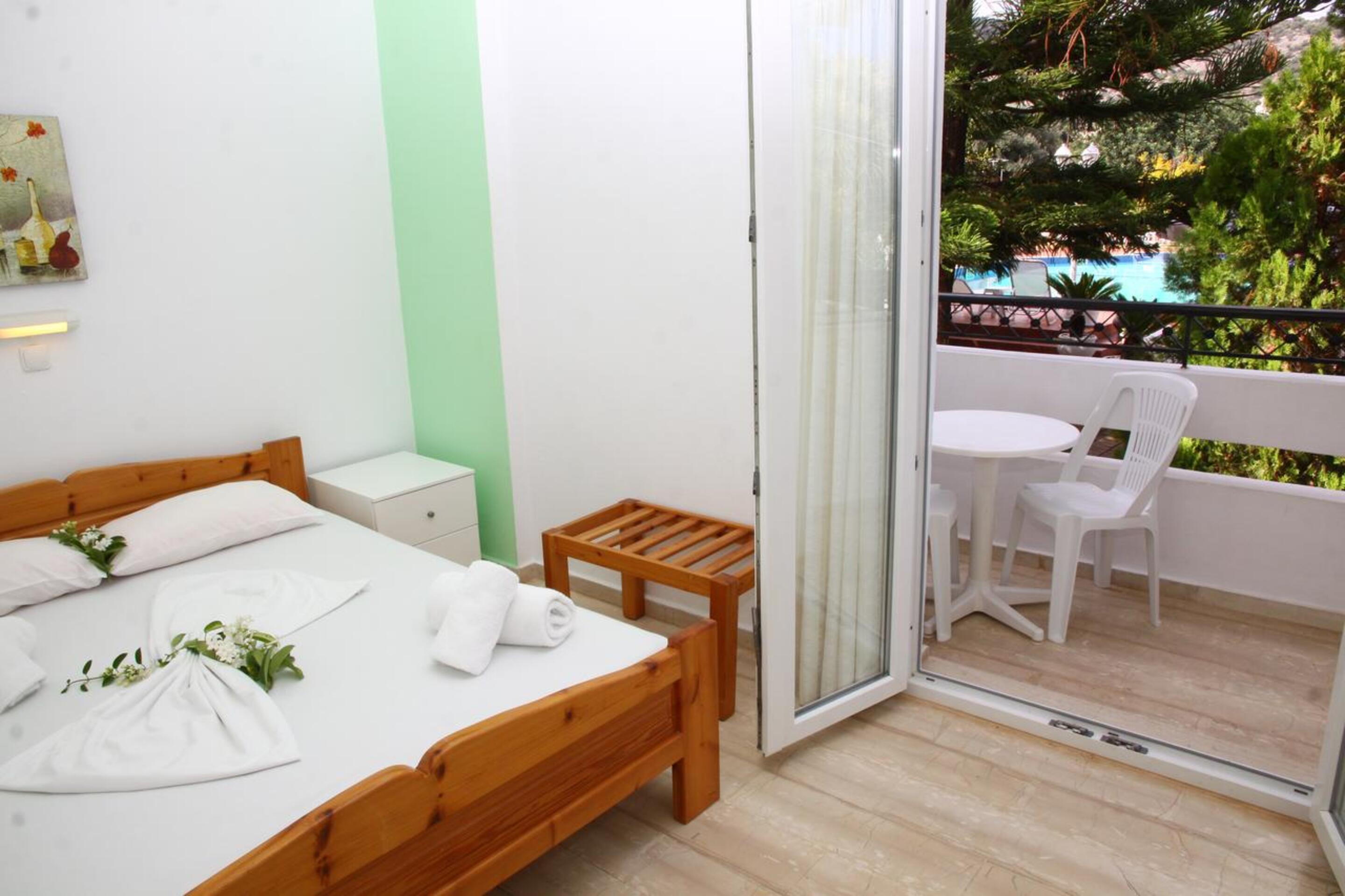 Nikos Apartments Stalida Bagian luar foto