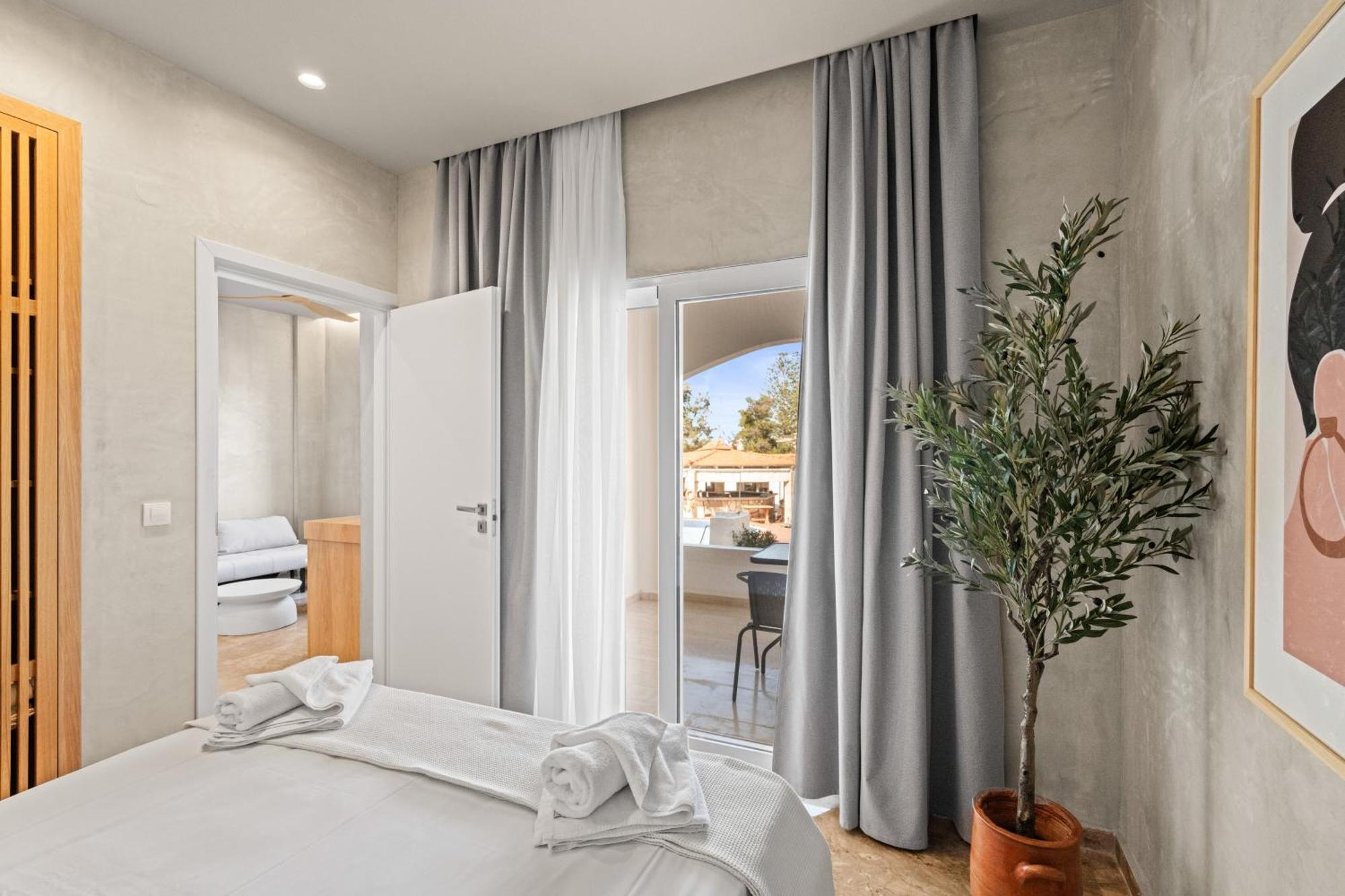 Nikos Apartments Stalida Bagian luar foto